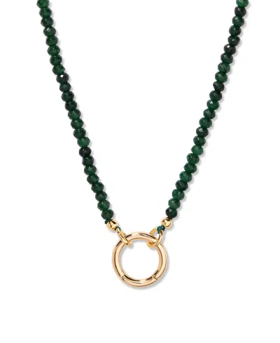 Brook & York Gold-plated Natalie Birthstone Charm Necklace In May