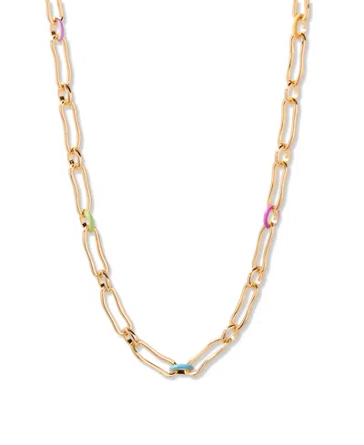 Brook & York Gold-tone Plated Del Mar Chain Necklace