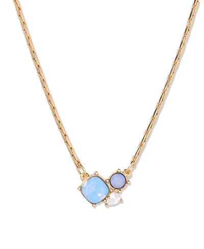 Brook & York Gold-tone Plated Victoria Opal Necklace