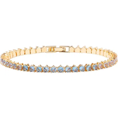 Brook & York Brook And York Isabella Birthstone Tennis Bracelet In Gold
