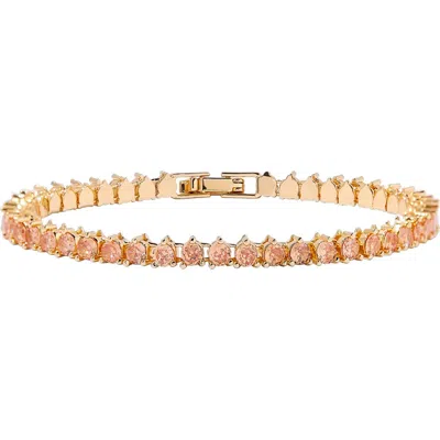 Brook & York Brook And York Isabella Birthstone Tennis Bracelet In Gold