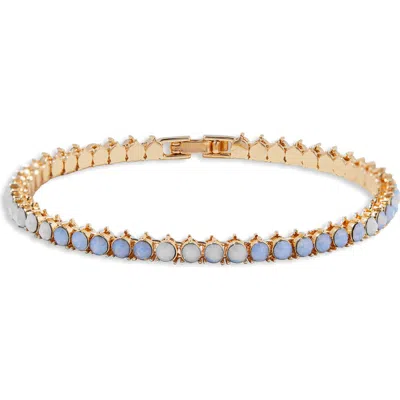 Brook & York Brook And York Isabella Cubic Zirconia Tennis Bracelet In Blue