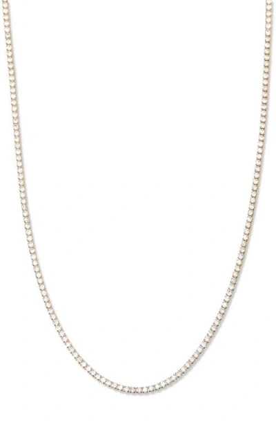 Brook & York Brook And York Isabella Mini Tennis Necklace In Gold