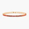 Brook & York Isabella Ombre Birthstone Tennis Bracelet In Gold