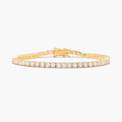 Brook & York Isabella Cubic Zirconia Tennis Bracelet In Gold