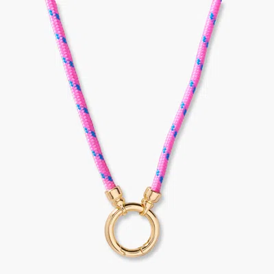 Brook & York Kai Charm Necklace In Orange