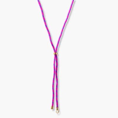 Brook & York Kai Lariat Charm Necklace In Pink