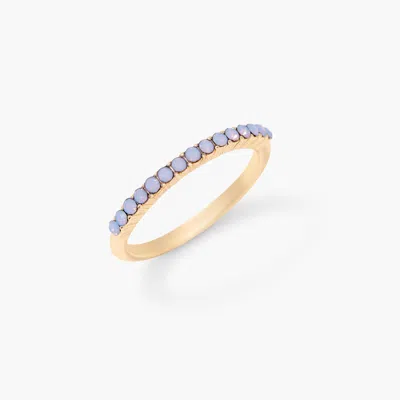 Brook & York Kara Opal Thin Ring In Gold
