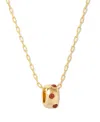 Brook & York Kate Birthstone Necklace In Gold