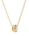 Brook & York Kate Birthstone Necklace In Gold