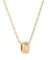 Brook & York Kate Birthstone Necklace In Gold