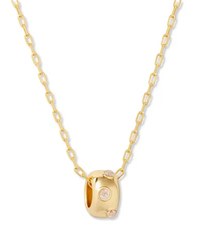 Brook & York Kate Birthstone Necklace In Gold