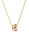 Brook & York Kate Birthstone Necklace In Gold