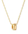 Brook & York Kate Birthstone Necklace In Gold