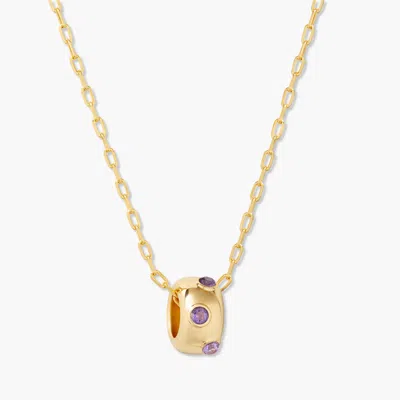 Brook & York Kate Birthstone Necklace In Multi