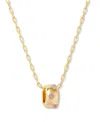 Brook & York Brook And York Kate Birthstone Pendant Necklace In Gold 9