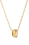 Brook & York Brook And York Kate Birthstone Pendant Necklace In Gold - November