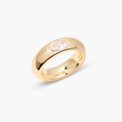 Brook & York Kinsley Marquise Band Ring In Gold
