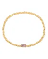 Brook & York Kylie Birthstone Bracelet In Feb