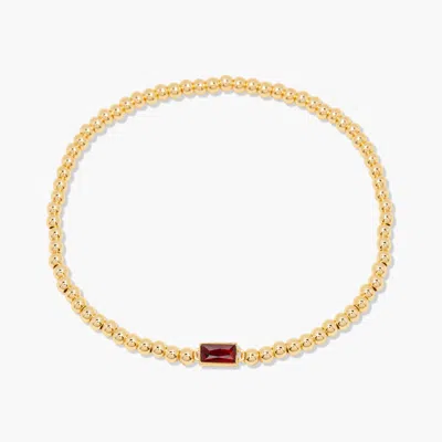 Brook & York Kylie Birthstone Beaded Stretch Bracelet In Jan