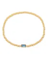 Brook & York Kylie Birthstone Bracelet In Mar