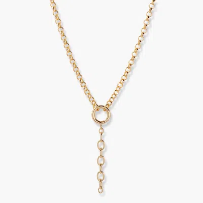 Brook & York Leni Charm Lariat Necklace In Gold