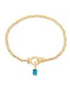Brook & York Mackenzie Birthstone Bracelet In Dec Birthstone