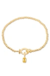 Brook & York Mackenzie Birthstone Bracelet In Gold - November