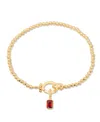 Brook & York Mackenzie Birthstone Bracelet In Jan Birthstone