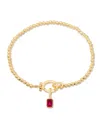 Brook & York Mackenzie Birthstone Bracelet In July Birthstone
