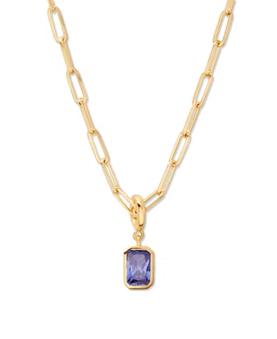 BROOK & YORK MACKENZIE BIRTHSTONE NECKLACE