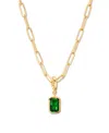 Brook & York Women's Mackenzie 14k-yellow-gold Vermeil & Birthstone Pendant Necklace In May Birthstone