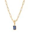 Brook & York Women's Mackenzie 14k-yellow-gold Vermeil & Birthstone Pendant Necklace In Sep Birthstone