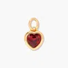Brook & York Mackenzie Heart Birthstone Charm In Gold