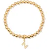 Brook & York Brook And York Makenna Initial Charm Bracelet