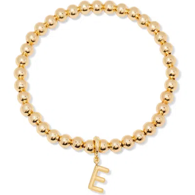 Brook & York Brook And York Makenna Initial Charm Bracelet In Gold