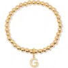 Brook & York Brook And York Makenna Initial Charm Bracelet