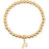 Brook & York Brook And York Makenna Initial Charm Bracelet