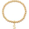 Brook & York Brook And York Makenna Initial Charm Bracelet
