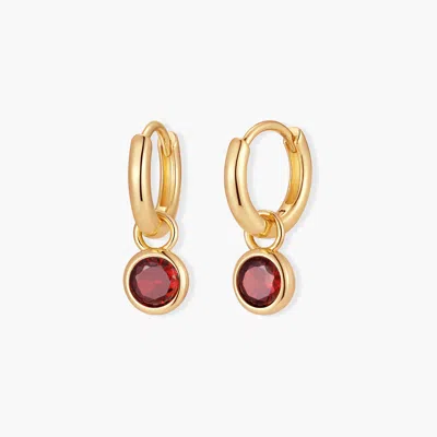 Brook & York Matilda Birthstone Hoop In Gold