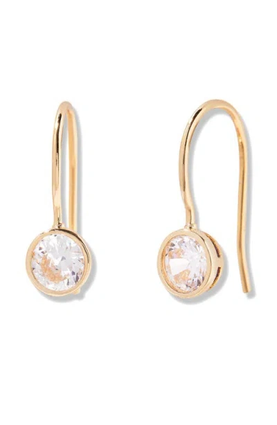 Brook & York Brook And York Mia Birthstone Drop Earrings In Gold