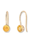 Brook & York Brook And York Mia Birthstone Drop Earrings In Gold
