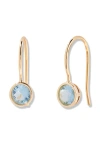 Brook & York Brook And York Mia Birthstone Drop Earrings In Gold