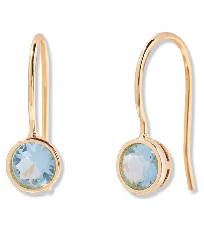 Brook & York Mia Birthstone Earrings In Mar