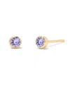 Brook & York Women's Sage 14k-yellow-gold Vermeil & Cubic Zirconia Stud Earrings In Gold- Jun