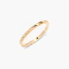 Brook & York Nell Extra Thin Ring In Gold