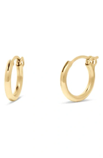 Brook & York Nellie Hoop Earrings In Gold - 13mm