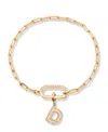 Brook & York Petra Initial Charm Bracelet In Letter D