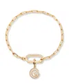 Brook & York Petra Initial Charm Bracelet In Letter G