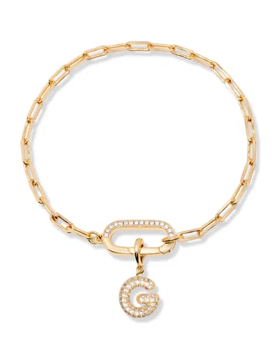 Brook & York Petra Initial Charm Bracelet In Letter G